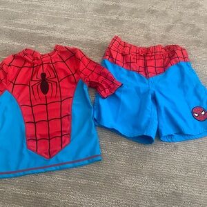 Spider-Man two piece swim set